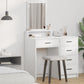 dressing table with drawers 50 x wood composite