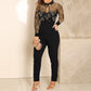 Women's New Sale Lace Bronzing Jumpsuit