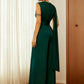 Women's Solid Color Slim-fit Jumpsuit Loose Casual Pants