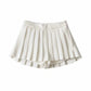 Women's High Waist A-line Pleated Skirt
