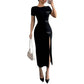 Women's Slim-fit Short-sleeve Dress