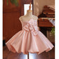 Girl's Dress Host Catwalk Piano Performance Puff Short Skirt