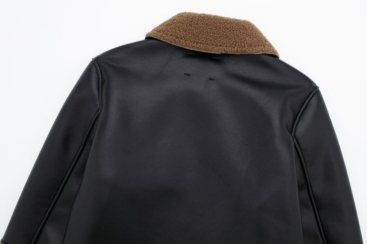 Veste de moto doublée en polaire de style européen et américain