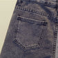 Short en jean grande taille pour femme