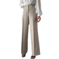 Temperament High Waist Slimming And Straight Casual Trousers