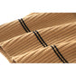 Robe longue en tricot élastique à manches longues et col rond