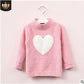New Style Pullover Children's Love Knit Sweater