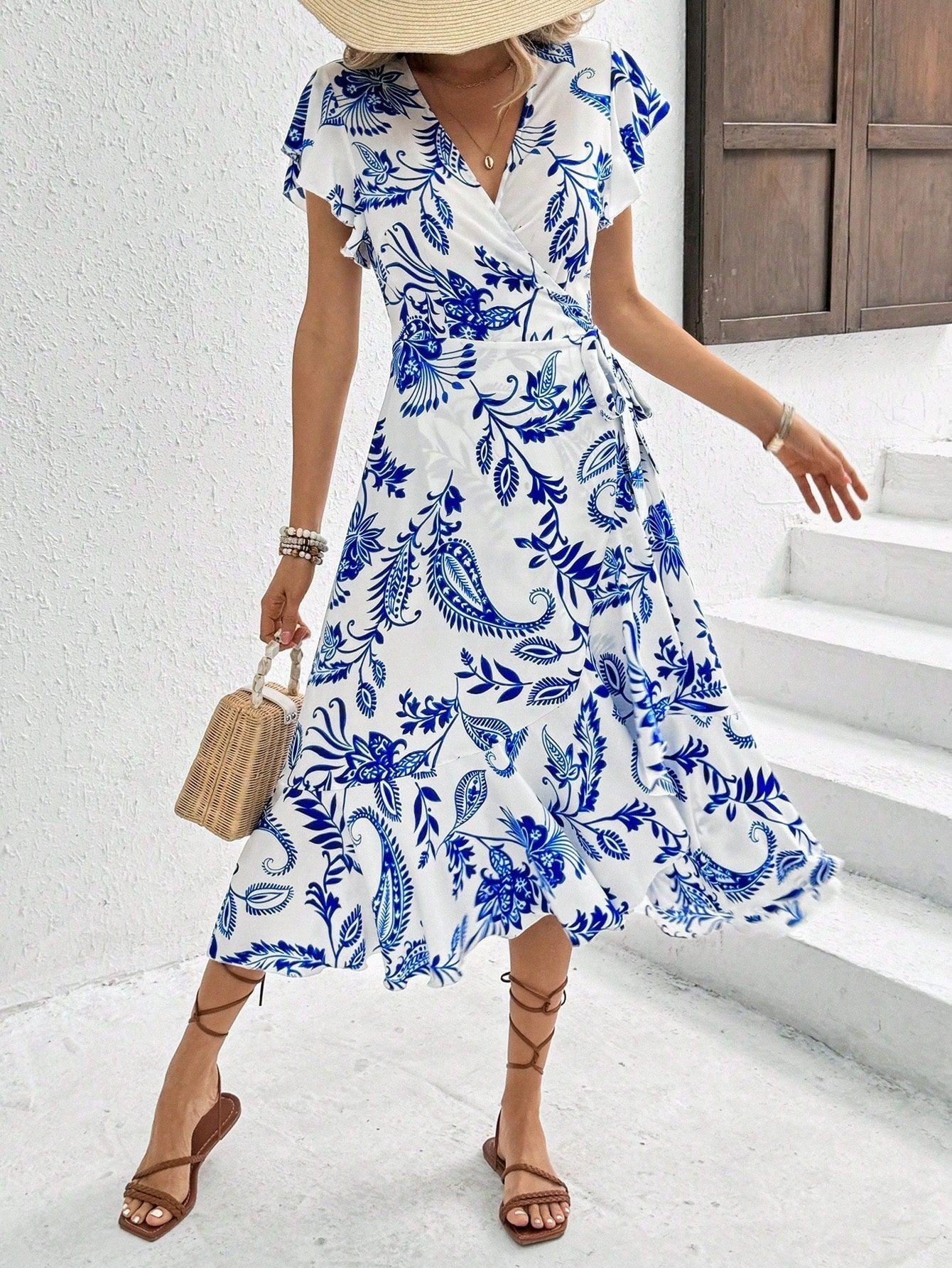 Fashion Trend Polyester Fiber Women's Dress