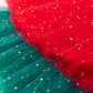 Children's Skirt Stars Moon Mesh Gauze Skirt Princess Pengpeng Skirt