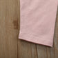 Ensemble pantalon long en dentelle et coton pour bébé et enfant en bas âge