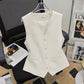 French Retro Fashion Waist-controlled Short Vest Coat For Women