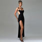 European And American Style Elegant Slim Strap Foundation Dress