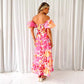 Women's Versatile Casual Waist-tied Puff-sleeve Flare Dress
