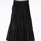 Solid Color Embroidered Long-sleeved Top Handmade Pleated Two-piece Overskirt Suit