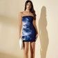Summer Three-dimensional Flower Printed Short Skirt