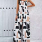 Women's Loose All-match Casual Printed Jumpsuit