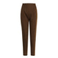 Western Style Stitching Short Suit Waistcoat High-waist Straight-leg Pants