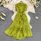 Ladies Fashion Personality Pleated Dress