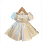 Children's Solid Color Versatile Age Birthday Princess Dress