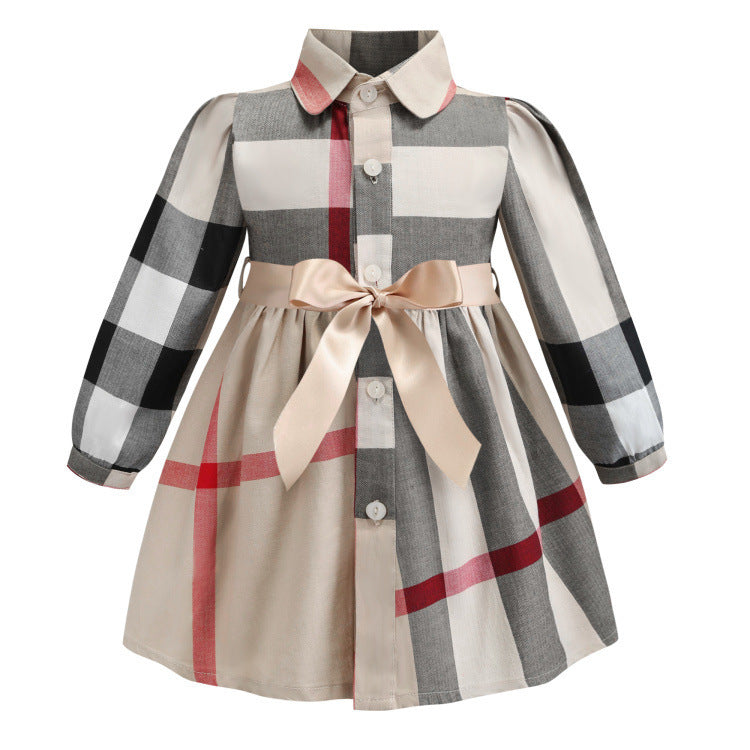 Children's Skirt British Style Cotton Princess