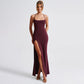 European And American Style Elegant Slim Strap Foundation Dress