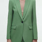 Women's Fashion Temperament Commute Urban Elegant Slim Suit Jacket