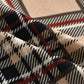 Girls Fashion Sleeveless Plaid Round Neck Dress