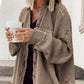 Women's Patchwork Irregular Shirt Jacket