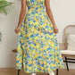 Elegant Style Polyester A-line V-neck A-line Dress