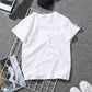Embroidery Love Summer New Letters All-match Short Sleeve