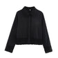 New Detail Shirt Crocheted Detail Casual Shorts Suit Women's