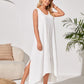 Robe ample décontractée sans manches pour femme
