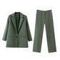 Temperament Commuter One Button Suit Jacket Women