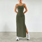 Women's Simple Elegant Fashion Set Strapless Dress