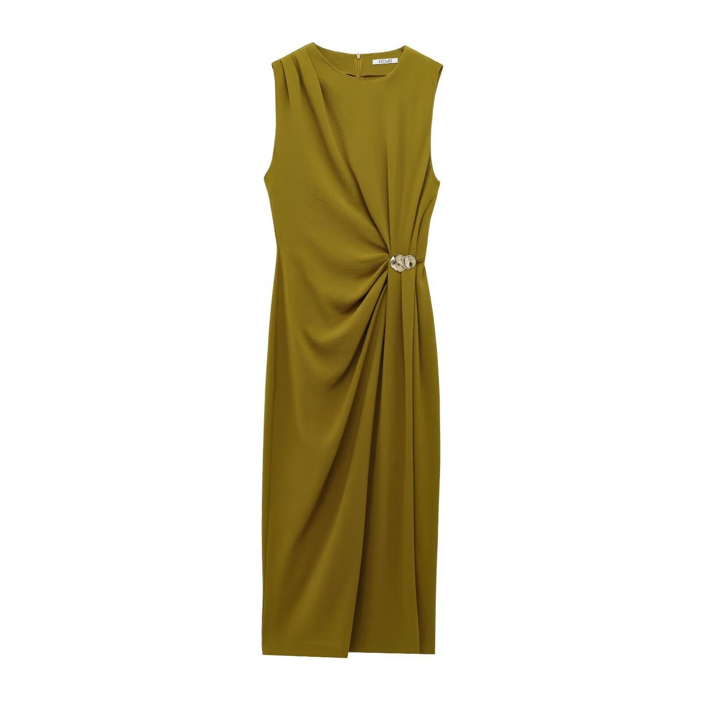 European And American Style French Minority Pleated Dress Women
