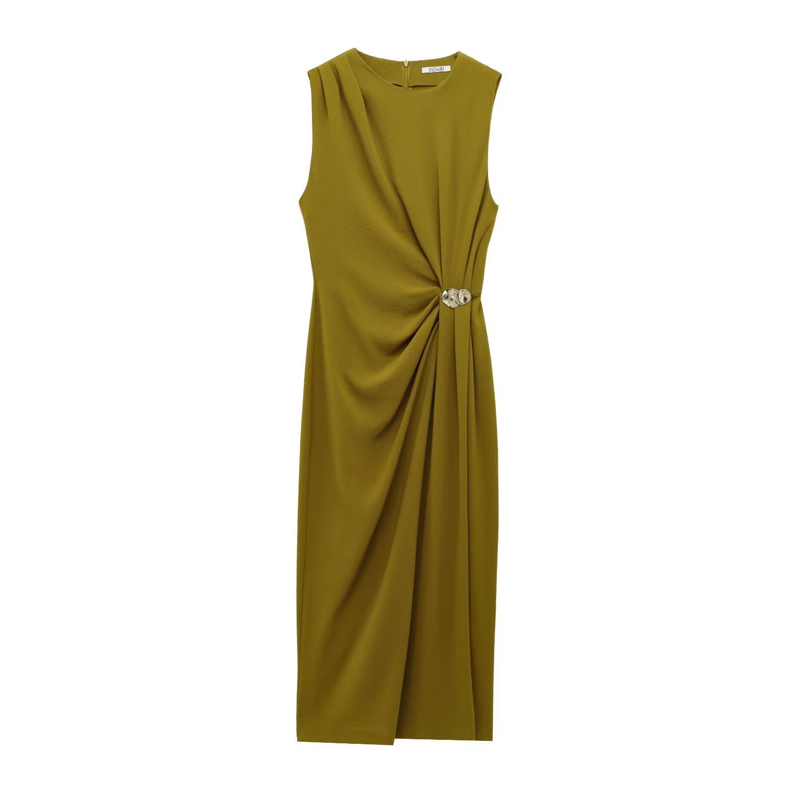 European And American Style French Minority Pleated Dress Women