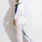 Women's Casual Denim Fashionable Jacket Trousers Suit