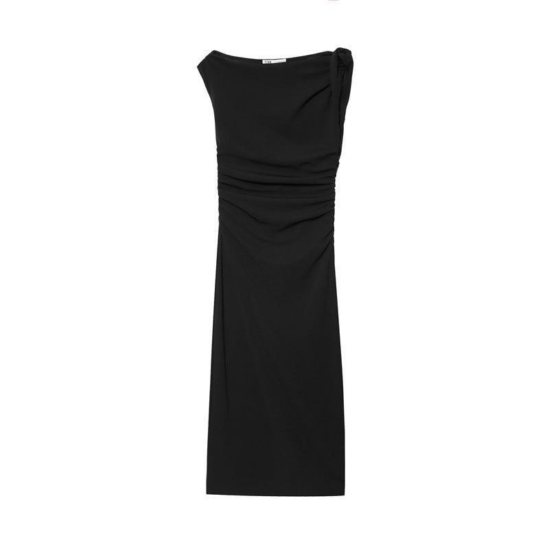 New Summer Asymmetric Sleeveless Dress