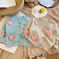 Children's Baby Wool Love Coat