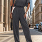 New European And American Summer Women's Casual Solid Color European And American Jumpsuit