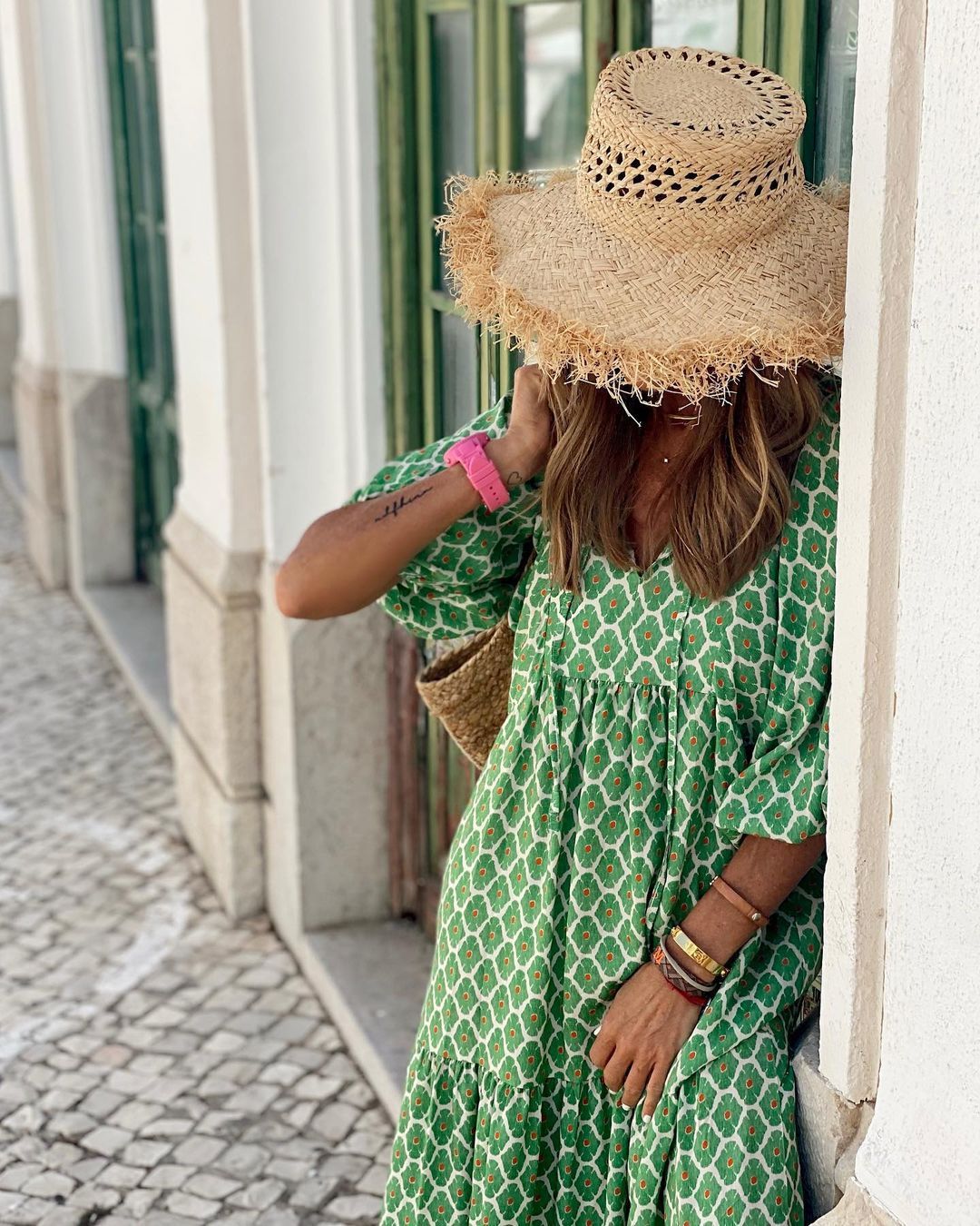 Robe d'été bohème vintage imprimée pour femme, élégante, décontractée, ample, col en V, manches courtes, longue