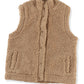 Autumn And Winter Solid Color Vest Women's European And American Leisure Style Button Pocket Warm Sleeveless Top
