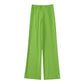 Women's Lapel Waistband Double Breasted Vest Casual Pants