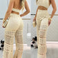 Cross Border Gold Coast Brown Suit