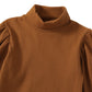 Skirt Brown Suit Cotton Solid Color Women's Dress