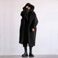 Manteau mi-long en fausse fourrure pour femme, style décontracté, automne et hiver