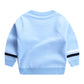 Children's Sweater Knit Sweater Giraffe Round Neck Cotton Double Layer Warm Sweater