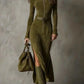 Fashionable New Elegant Zipper Women's Dress
