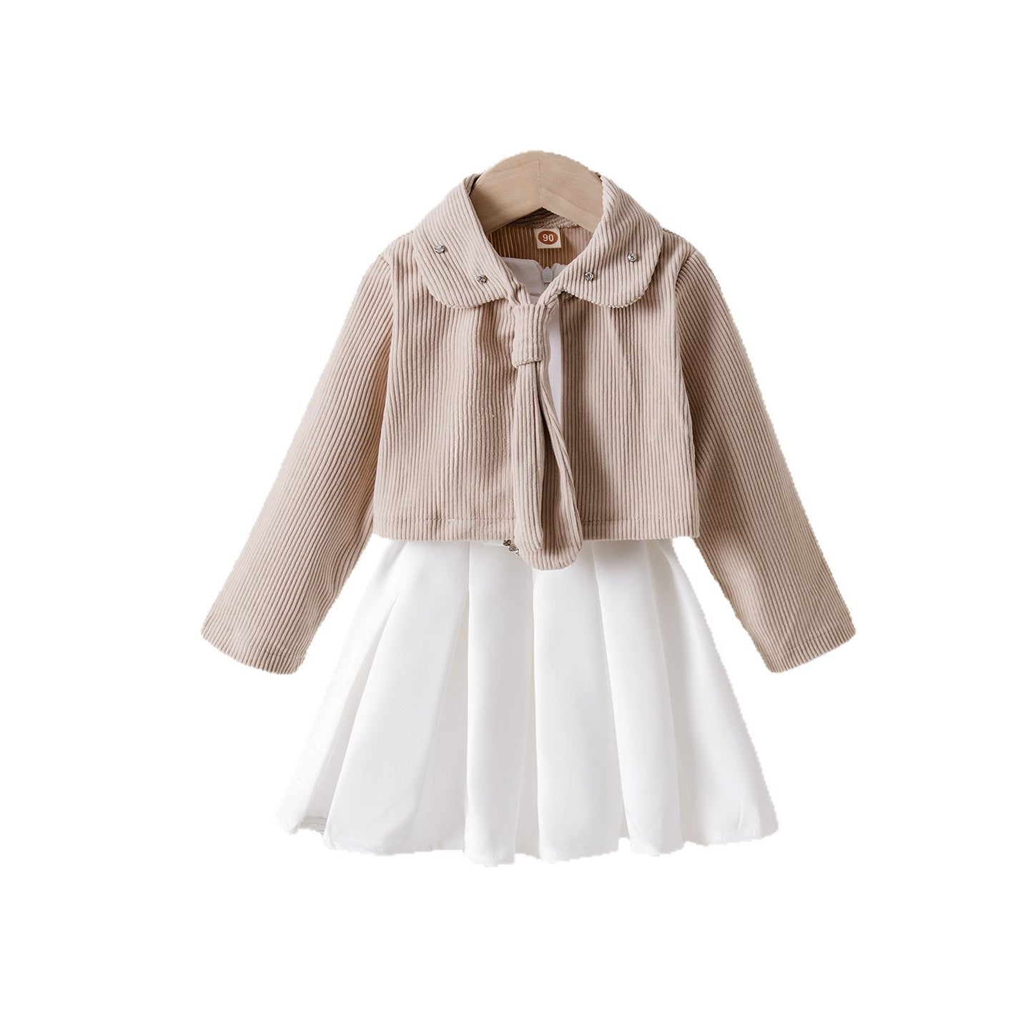Casual And Versatile Sleeveless Solid Color Pleated Dress