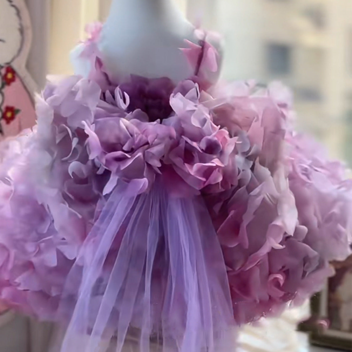 Children's Dress Fashion Trend Polyester